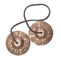 Tibetaanse Cymbals met symbolen / Tibetan Cymbals with ornaments 