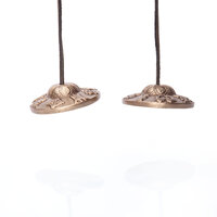 Tibetaanse Cymbals met symbolen / Tibetan Cymbals with ornaments 
