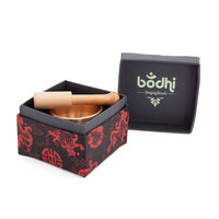 YOGA Gegraveerde Meditatie Klankschaal / Engraved Singing Bowl 