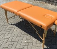 Balance Start Massagetafel 70cm pakket ORANJE CE-line + dubbele knoppen