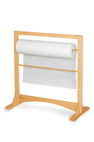 Papierrolhouderhouder Licht gelakt hout 70cm 