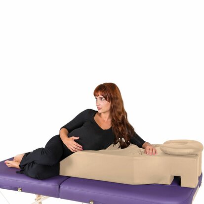Pregnancy & Prone Cushion Set / Zwangerschapskussen Set Maries Beige Earthlite