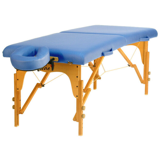 XX Relaxx SPORT + Gezichtsuitsparing massagetafel pakket Blue TAO-line 