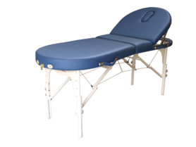 Contour Oval Wood DeLuxe Massagetafel Pakket + rugleuning Collini