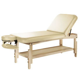 "Praxiss" Vaste Massagetafel met rugleuning TAO-line/WellTouch
