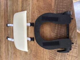 Verstelbare Hoofdsteun Kunstof en Armsteun crème C-line