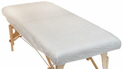 Wegwerp/Disposable hoeslakens L/XLmet elastiek BN 10 st. voor de Massagetafel 
