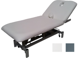 EZY HiLow Grande E Massagetafel met wit onderstel
