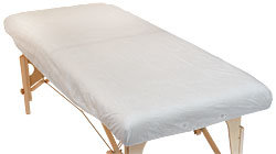 Wegwerp/Disposable hoeslakens XL Premium met elastiek BN 10 st. voor de Massagetafel 