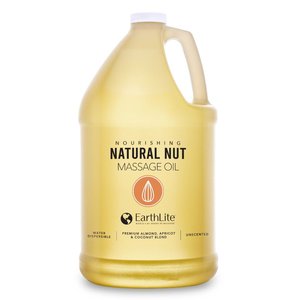 Nieuw! Naturel Nut Massageolie / Naturel Nut Massage oil 3.78 liter Earthlite TIJDELIJK UITVERKOCHT