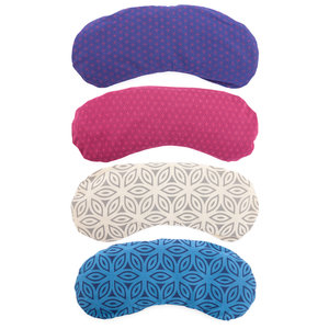 YOGA Meditatie Oogkussen VEGAN met BIO Lavendel & BIO Lijnzaad / Cotton Eye Pillow VEGAN with Organic Lavender & Organic Linseed