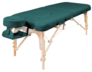 ZwangerschapsMassagetafel pakket Special/Pregnancy Massagetable package Special met gevlochten breed elastiek Teal Green *JUBILEUM* AANBIEDING