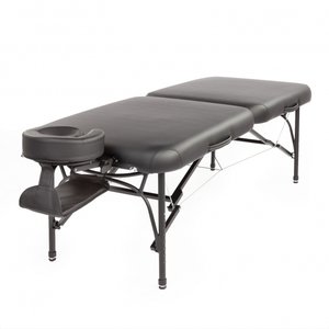 New Voyager Light II 185x71cm Massagetafel pakket met zwart onderstel TAO-line / Welltouch *JUBILEUM* AANBIEDING