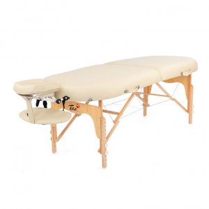 Oval III Massagetafel pakket Crème TAO-line / Welltouch