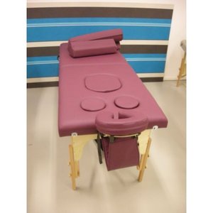 Prenatal Zwangerschaps Massagetafel pakket/Pregnancy Massagetable package TAO BASIC CE-line WIT