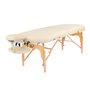 Oval III Massagetafel pakket Crème TAO-line / Welltouch