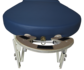 Contour Oval Wood DeLuxe Massagetafel Pakket + rugleuning Collini_
