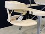 Contour Oval Alu Pro Comfort Massagetafel Pakket + rugleuning Crème Collini_
