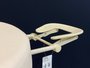 Contour Oval Alu Pro Comfort Massagetafel Pakket + rugleuning Crème Collini_