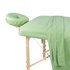 Hoofdsteun Overtrek/Face Rest Cover Flanel Lindegroen TAO-line / welltouch_