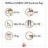 CLASSIC LIFT Backrest Top 76 cm Crème TAO-line / Welltouch_