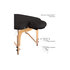 Inner Strenght Element II Massagetafel pakket met afgeronde hoeken incl. Verstelbare Hoofdsteun & Draagtas & Reikipanelen_