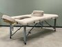 ZwangerschapsMassagetafel pakket Voyager Light met lichte beschadiging ZUMA ALU /Pregnancy Massagetable package Voyager light ZUMA ALU 76cm met gevlochten breed elastiek _
