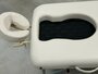ZwangerschapsMassagetafel pakket Voyager Light met lichte beschadiging ZUMA ALU /Pregnancy Massagetable package Voyager light ZUMA ALU 76cm met gevlochten breed elastiek _