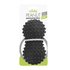 Spiky Peanut Massageball met noppen black_